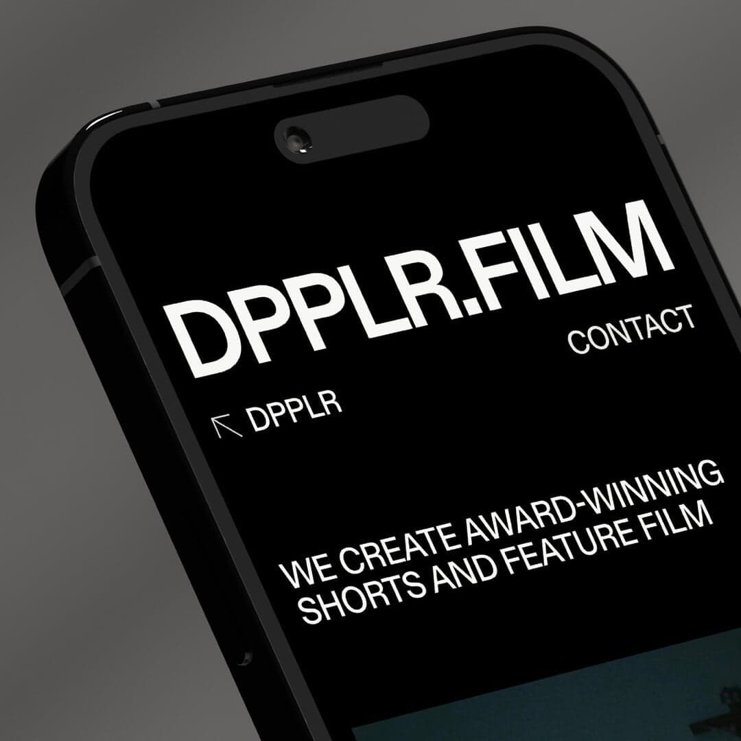Brand And Website Design For A Film Production Company