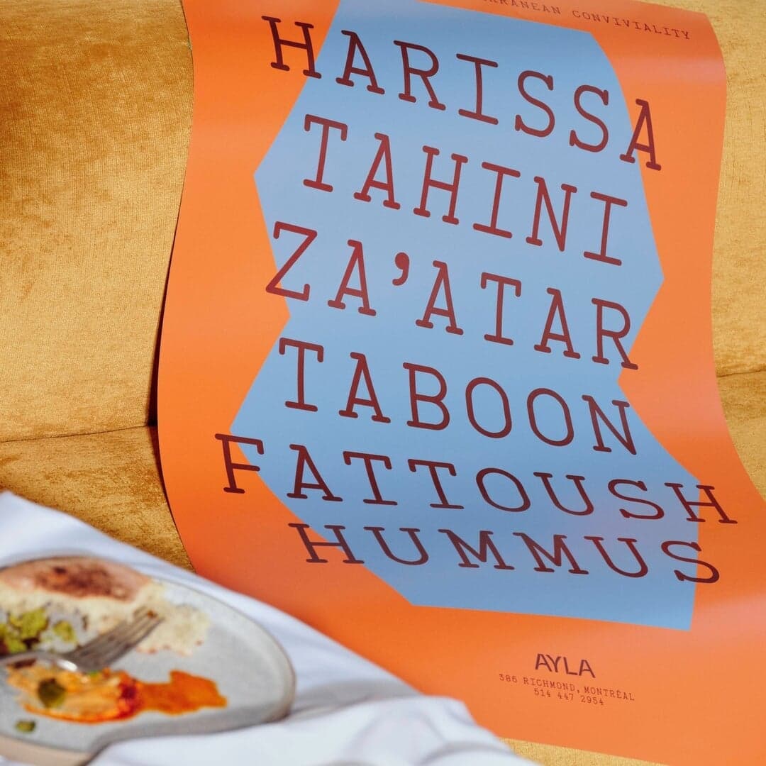 Brand Identity For A Mediterranean Restaurant In Montreal