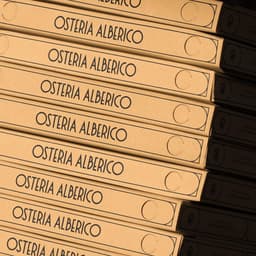 Brand Identity For Osteria Alberico cover image