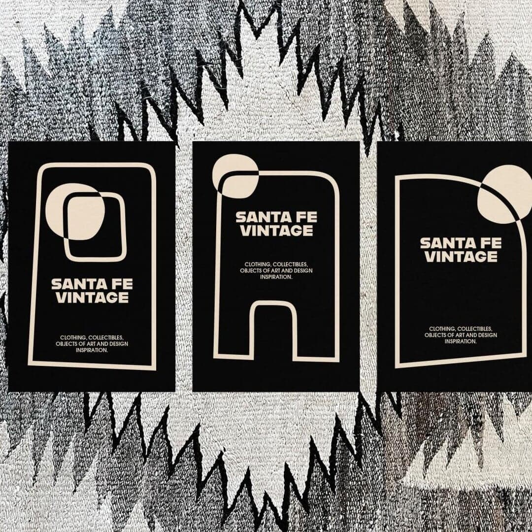 Brand Identity For Santa Fe Vintage