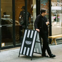 Brand Identity For Wilson’s Pop-up Cafe cover image