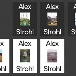 Brand Identity For Adventure Photographer Alex Strohl cover image