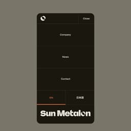 Website Design And Development For Sun Metalon cover image