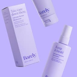 Brand Identity And Packaging For Barely Intimate Skincare cover image