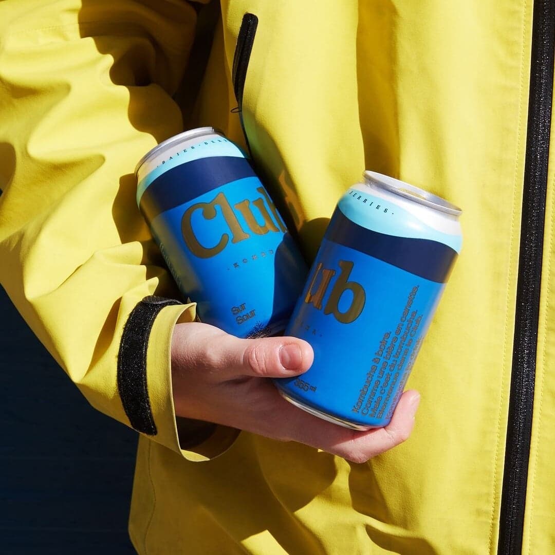 Packaging Design For Club Kombucha