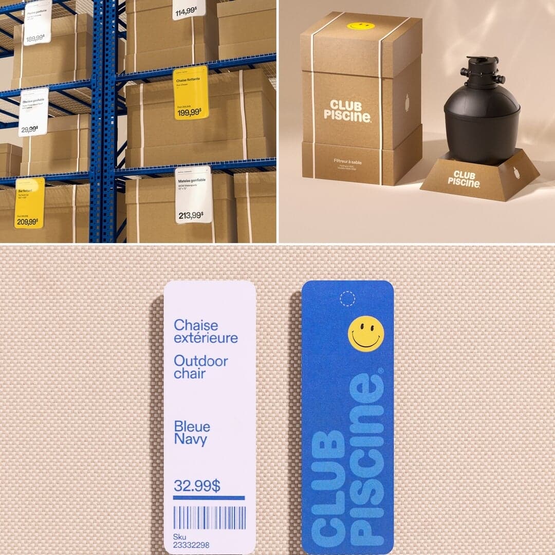 Brand Evolution For Club Piscine