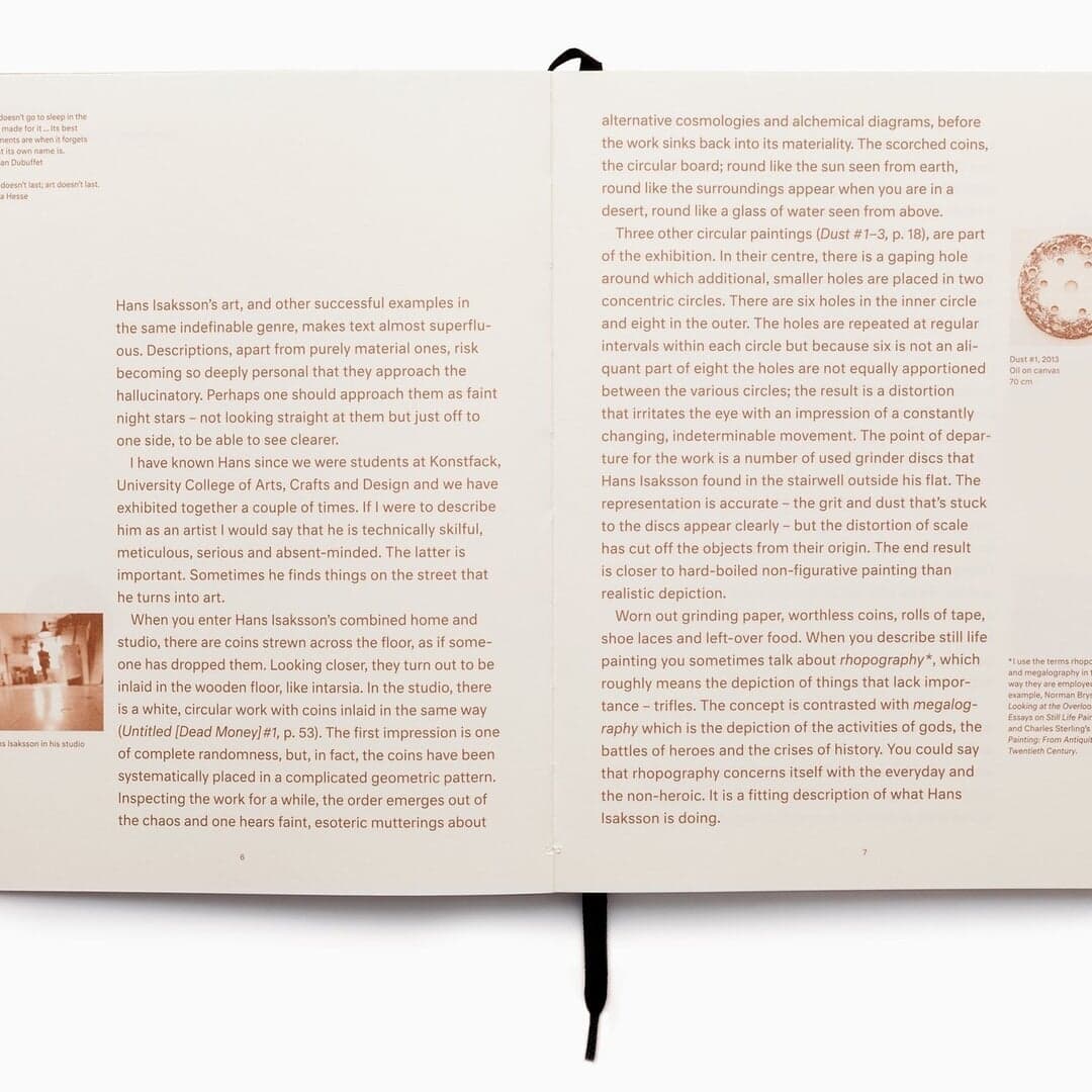 Publication Design For Hans Isaksson Monograph