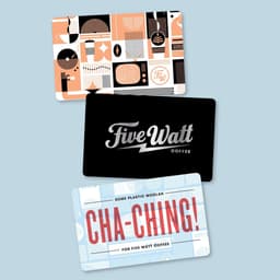 Brand Identity And Packaging For Five Watt Coffee cover image