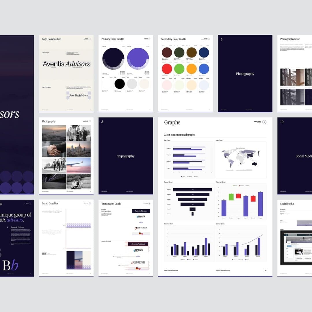 Brand Identity And Website For A European M&a Advisory Firm