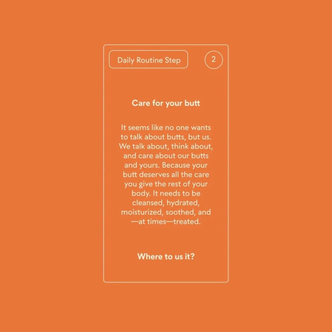 Brand Identity And Packaging For Beam Butt Care