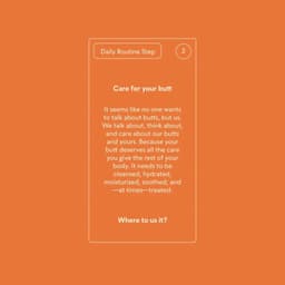 Brand Identity And Packaging For Beam Butt Care cover image