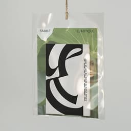 Brand Identity For Conceptual Fashion Label Famile Elastique cover image