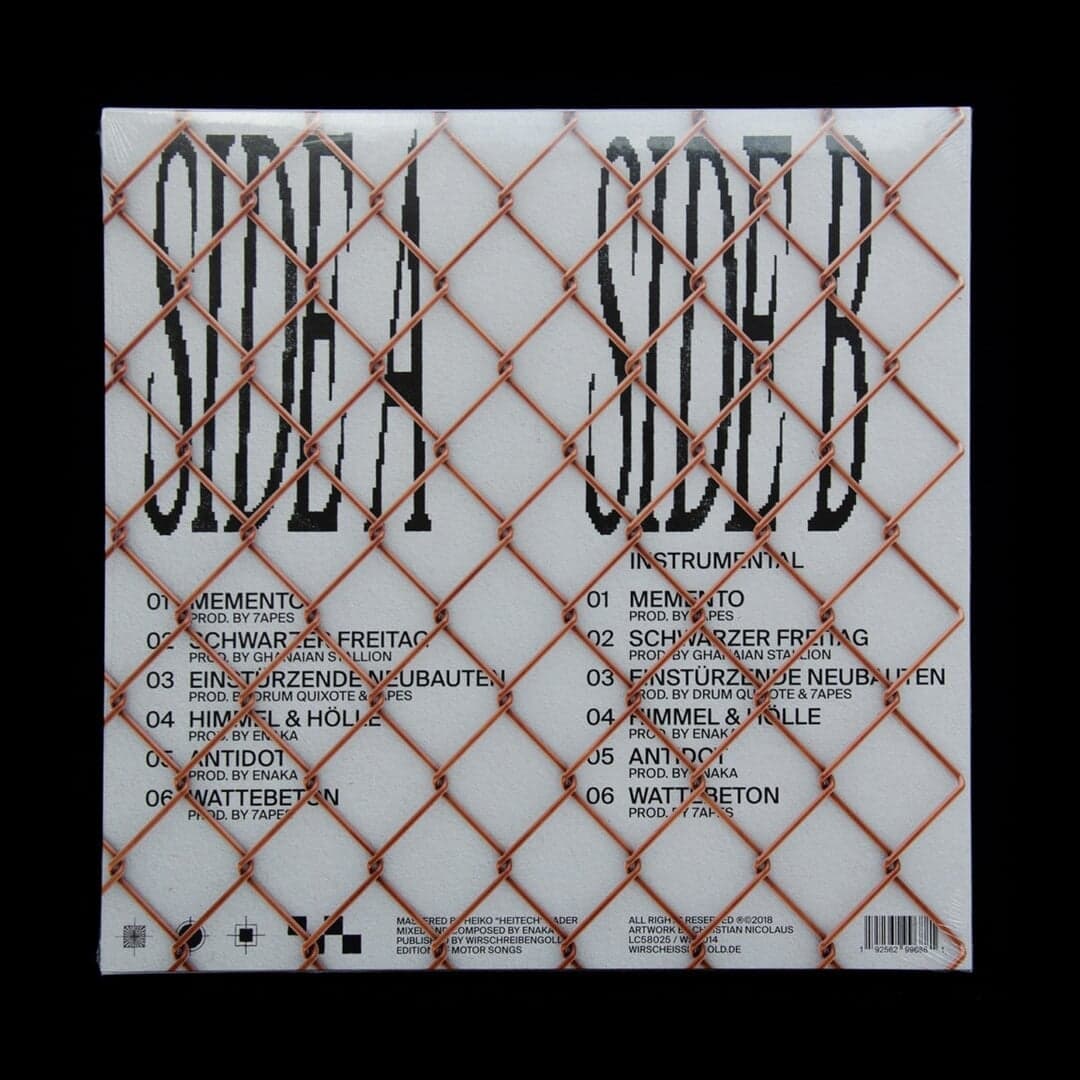 Album Artwork And Custom Typeface For Sickless Beta Ep