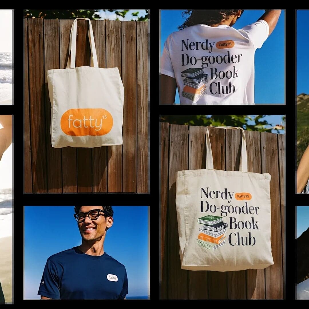 Brand Identity And Packaging For Fatty15 Wellness Supplement