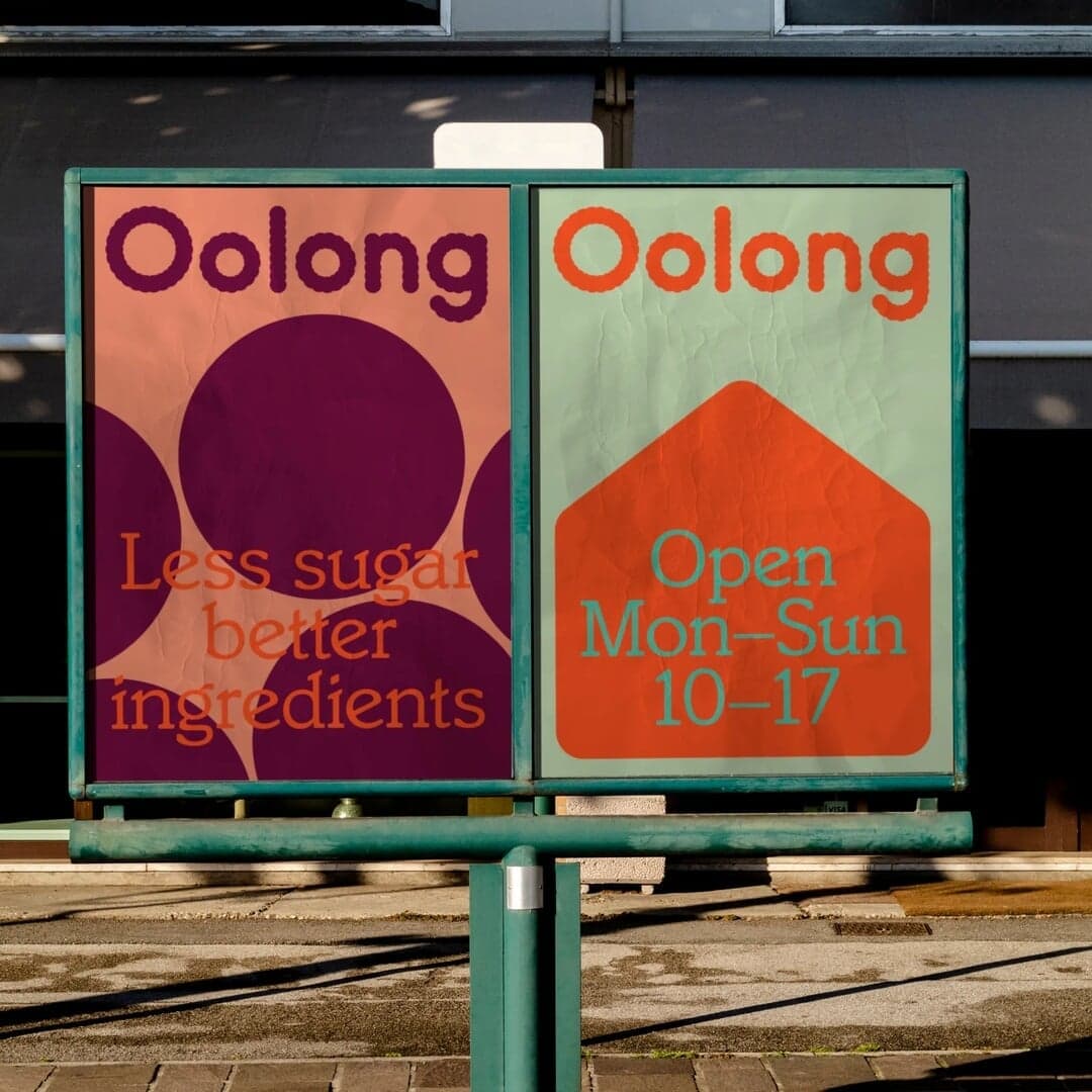 Brand Identity For Oolong Tea House