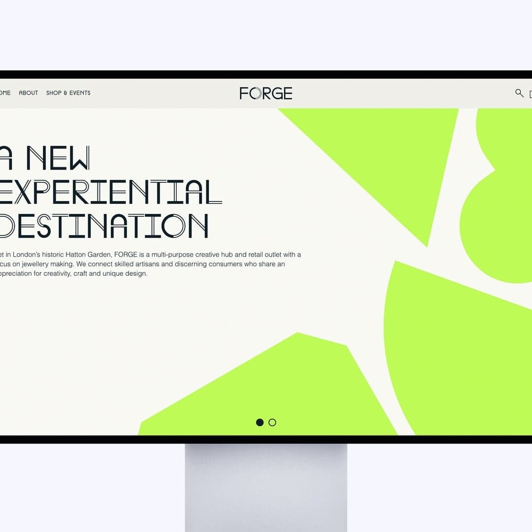 Brand Identity For Forge Architecture Platform