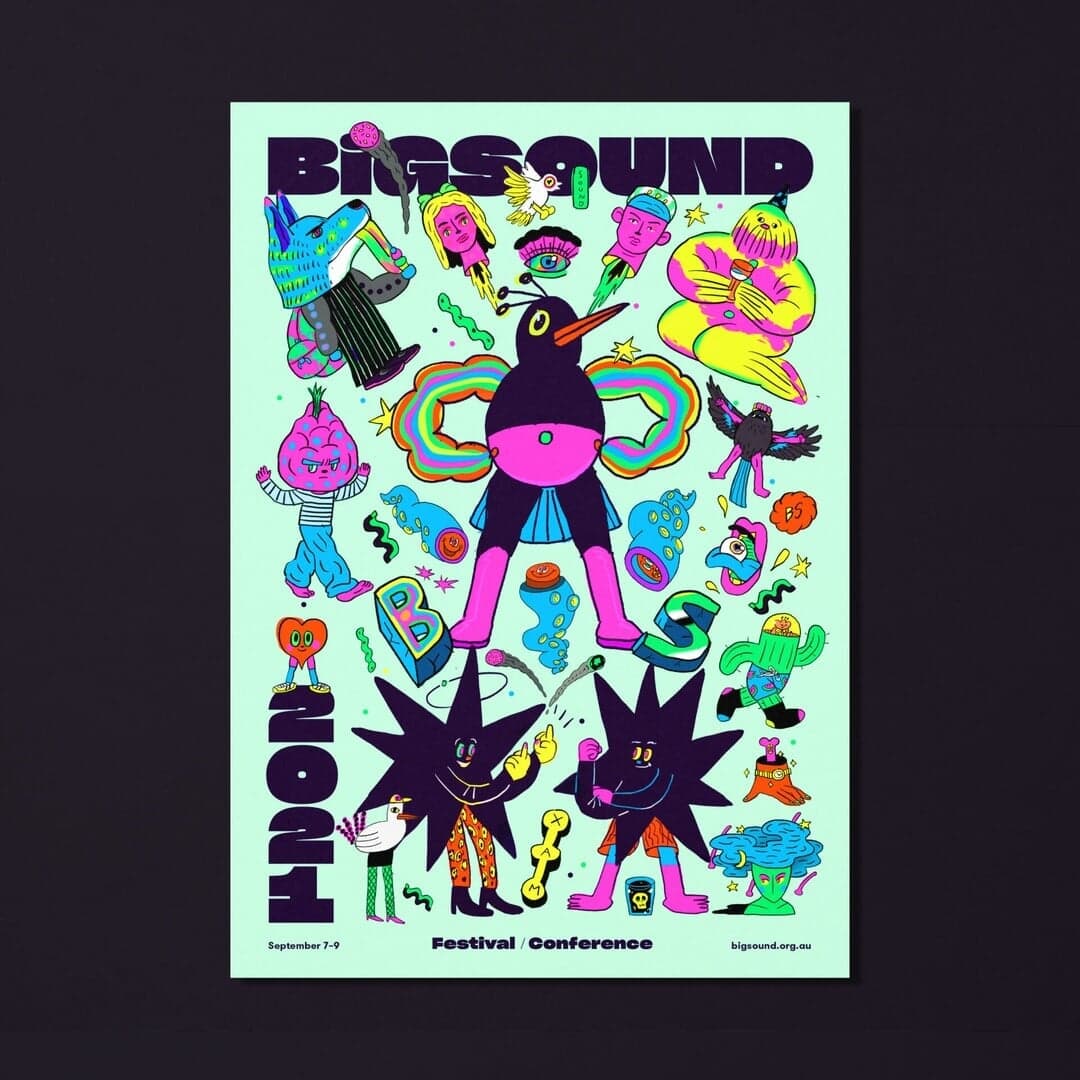 Festival Branding And Motion Design For Bigsound 2021