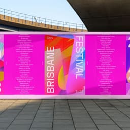 Festival Branding For Brisbane Festival 2023 cover image