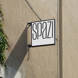 Brand Identity For Spazi Studio cover image