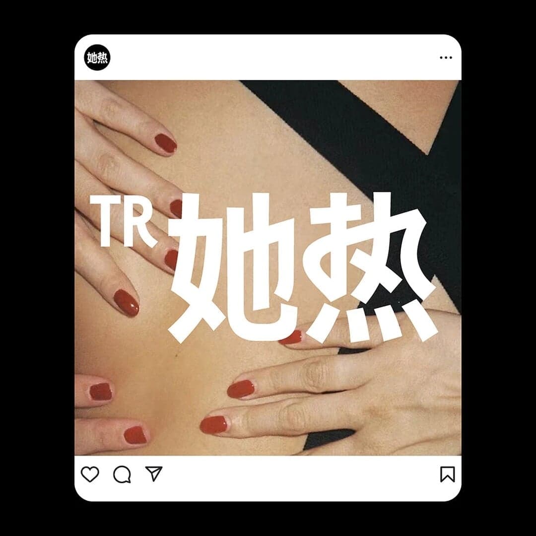 Brand Identity For Tr她热 Fashion Label