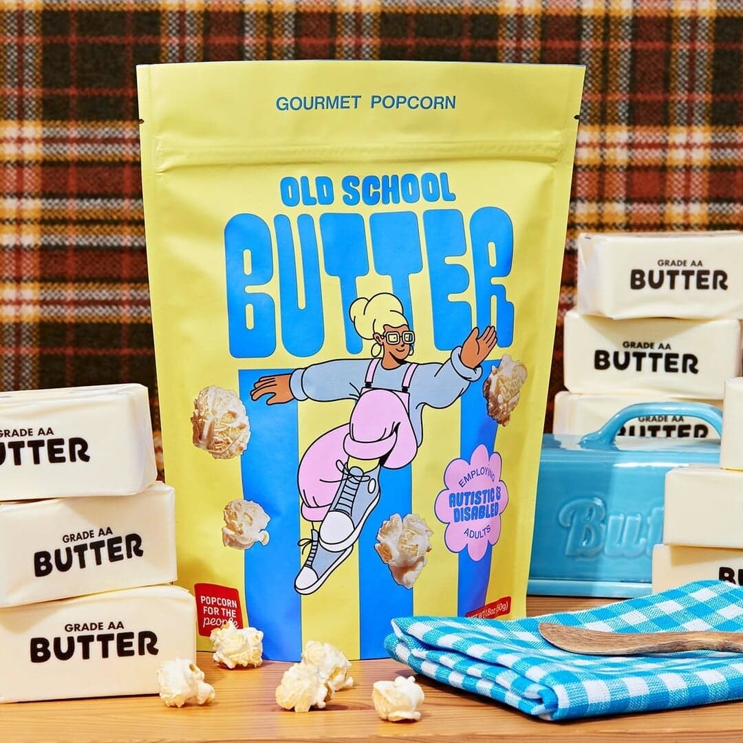 Packaging Redesign For Popcorn For The People