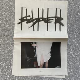 Editorial Design For Super Paper Magazine cover image