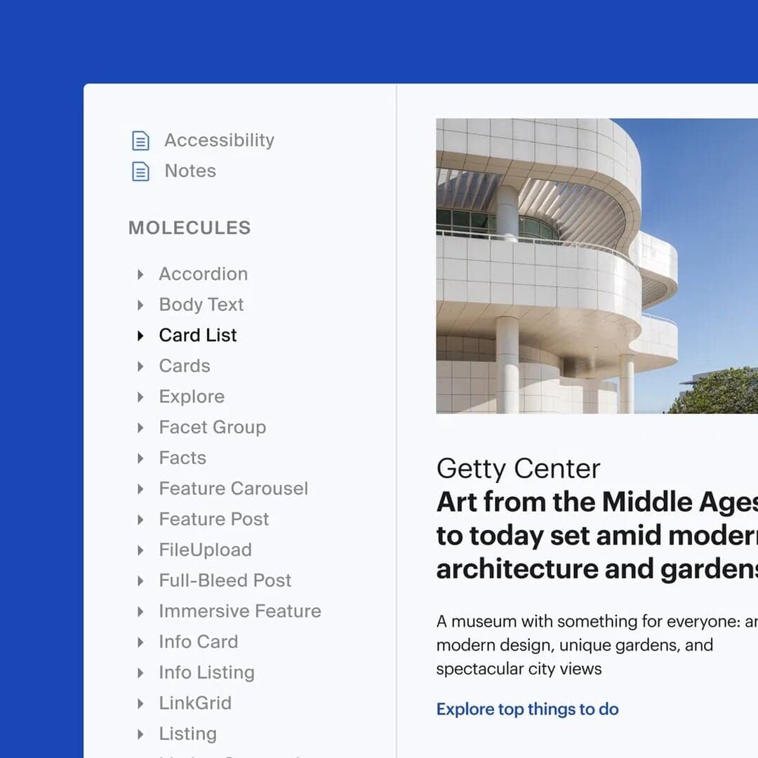 Website Redesign For Getty