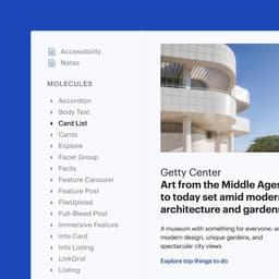 Website Redesign For Getty cover image