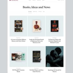 E-commerce Website Redesign For Harvard University Press cover image