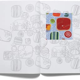 Editorial Design For Swedish Modern Colouring Book cover image