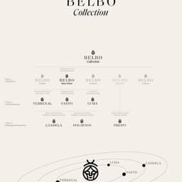 Brand Identity For Belbo Restaurant Collection cover image