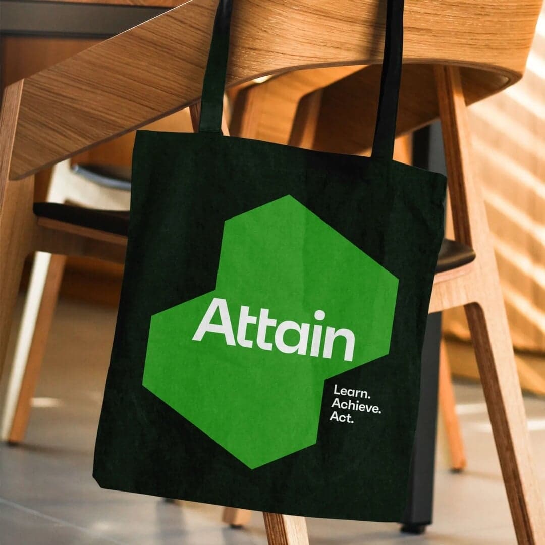 Brand Identity For Attain Edtech Platform