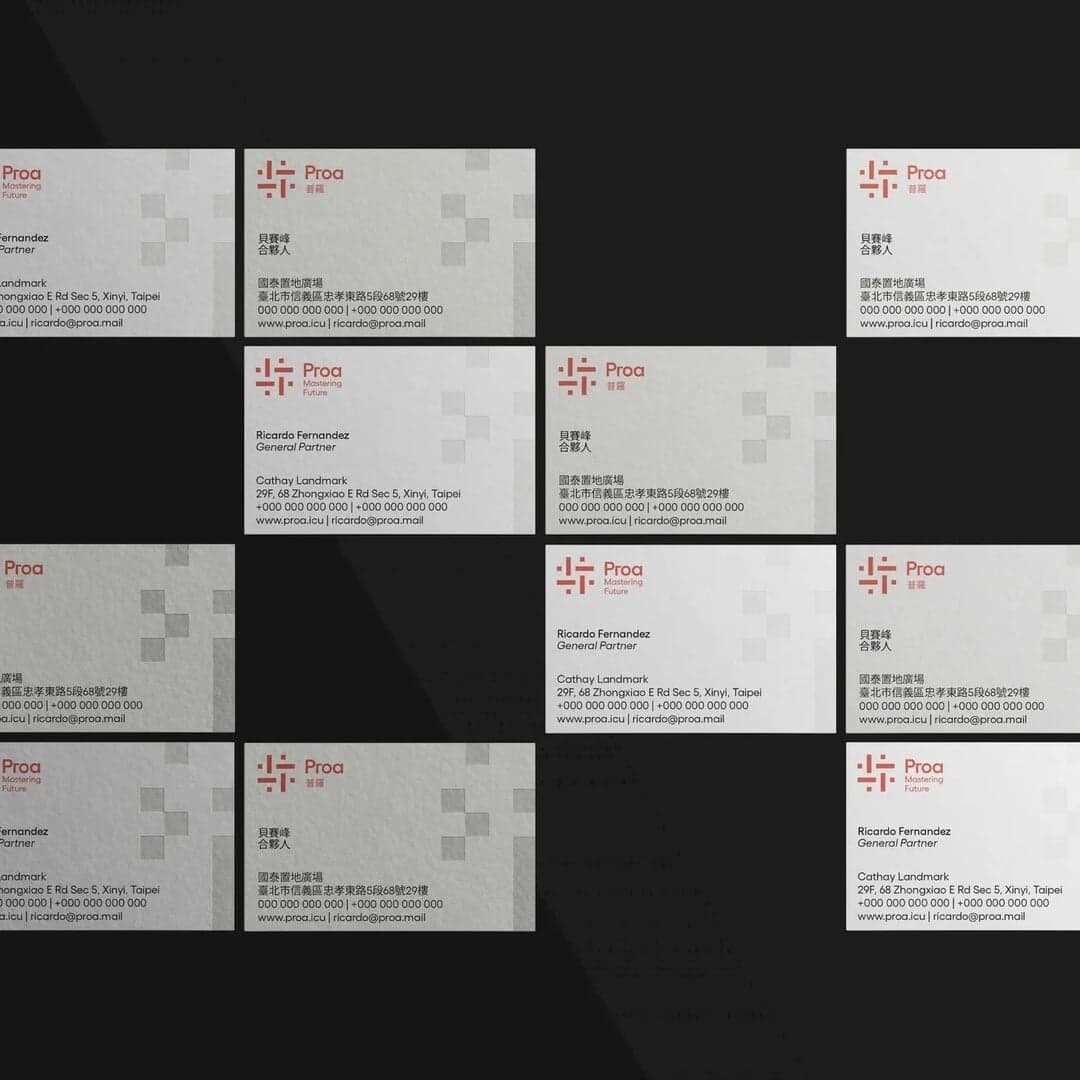 Brand Identity For Proa Investment Platform