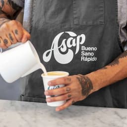 Brand Identity For Asap Healthy Restaurant Chain cover image