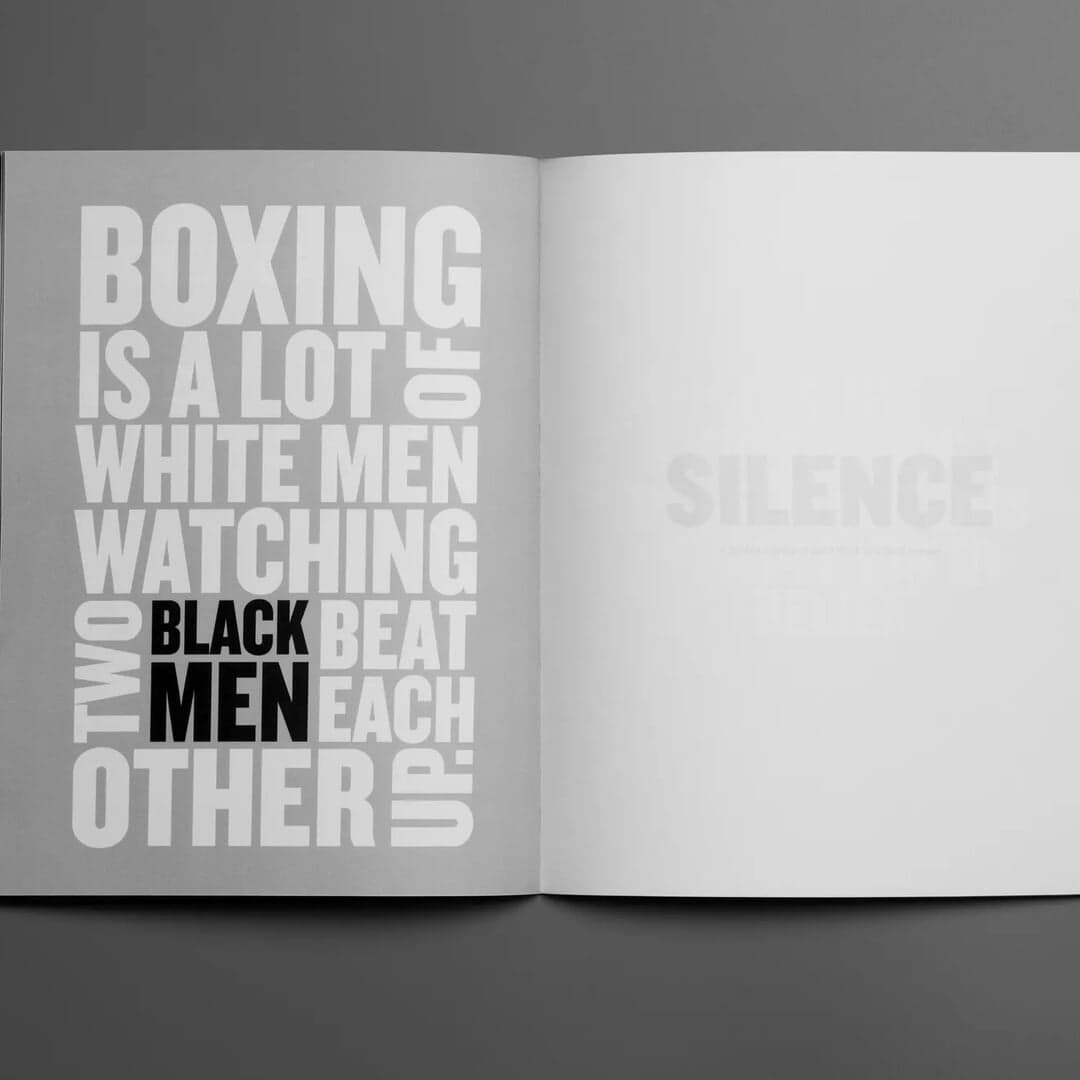 Editorial Design For Muhammad Ali Tribute Book