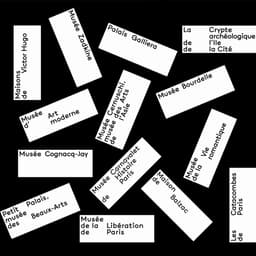 Visual Identity For Paris Musées cover image