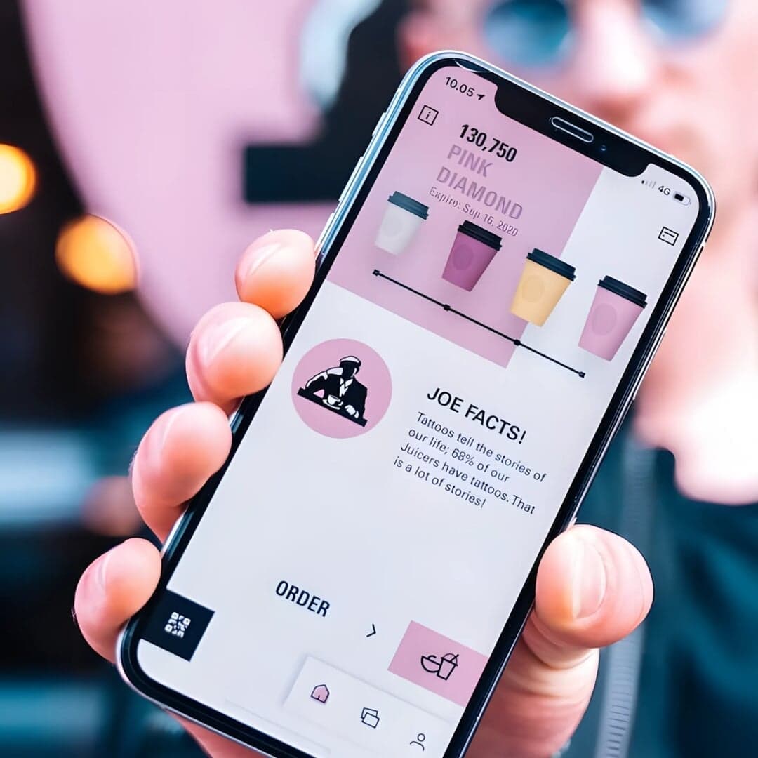 Mobile App Design For Joe & The Juice