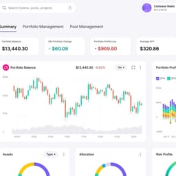 Web App And Design System For A Crypto Asset Intelligence Platform cover image