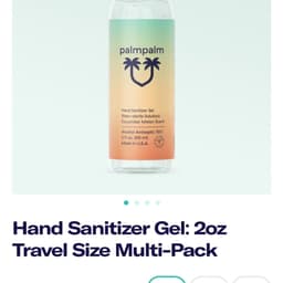 Branding And Web Design For Palmpalm Sanitization Line cover image