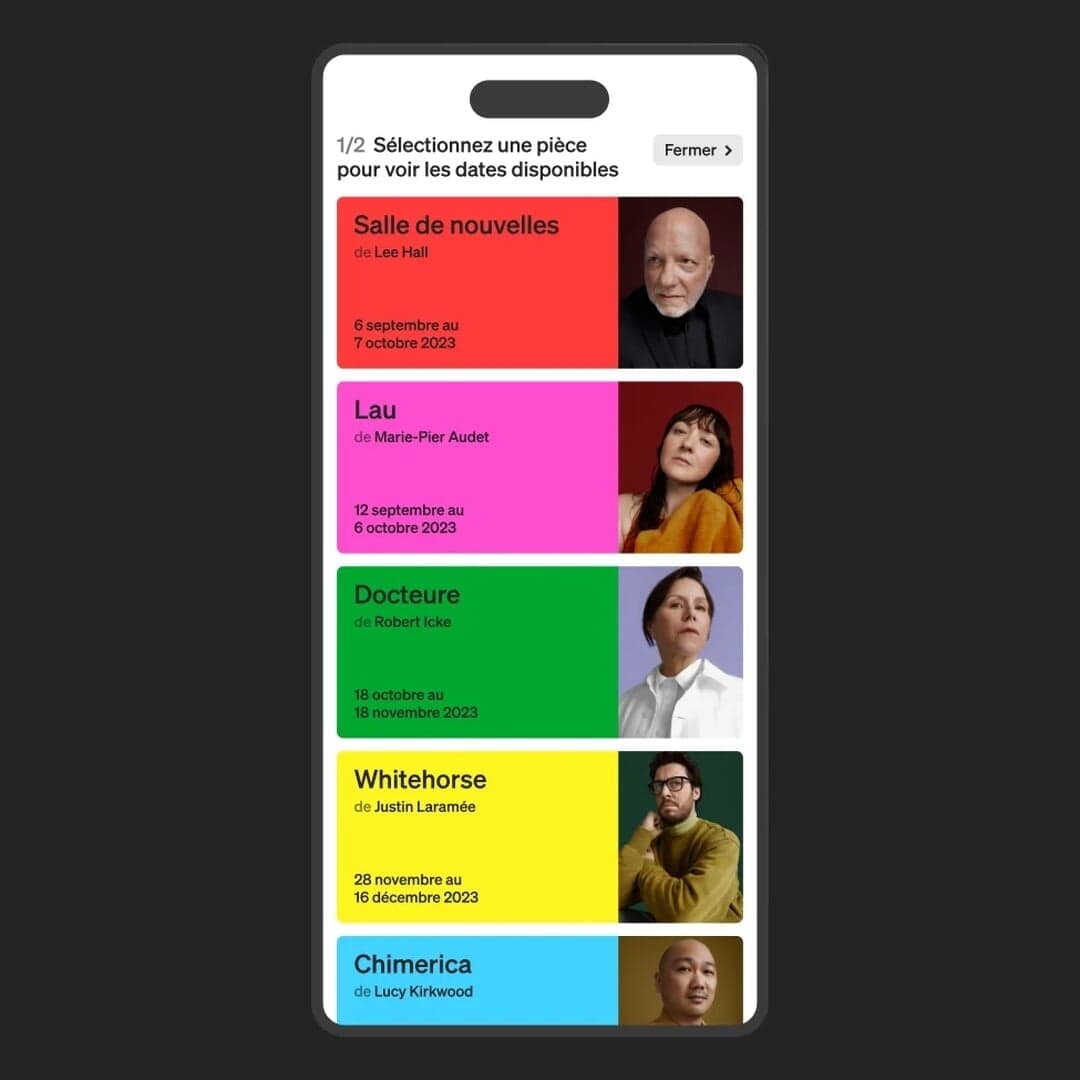 Website Redesign For A Contemporary Theater Company