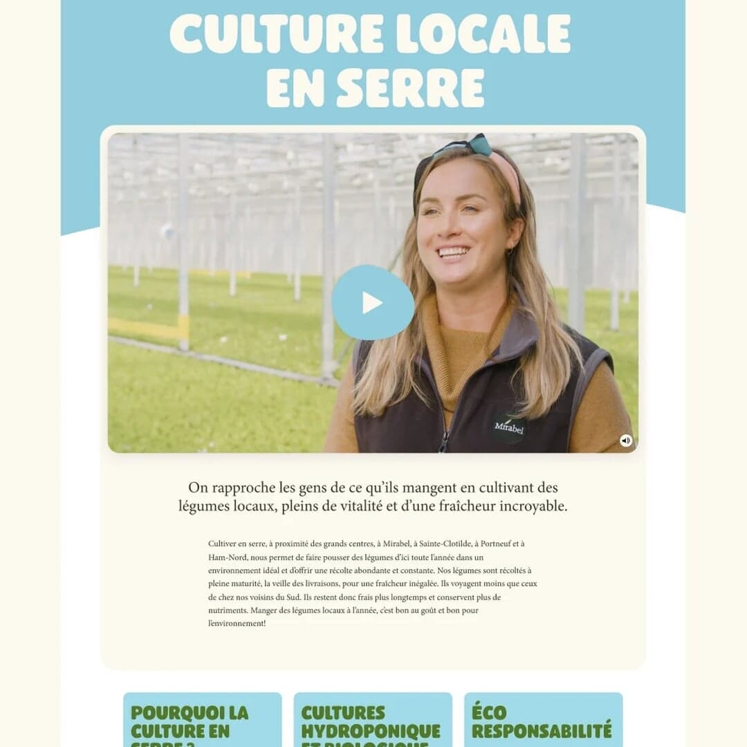 Website And Platform Design For Gen V Produce Brand