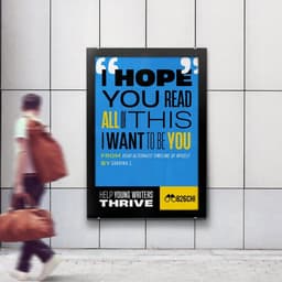 Billboard Campaign For 826chi Youth Writing Program cover image