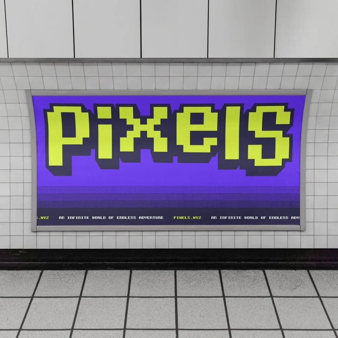 Brand Identity And Website Design For Pixels Web3 Platform