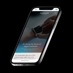 Brand Identity And Digital Experience For Sapphire Ventures cover image