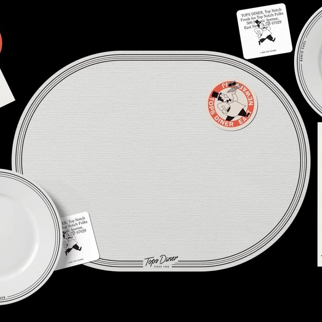 Brand Identity For Tops Diner