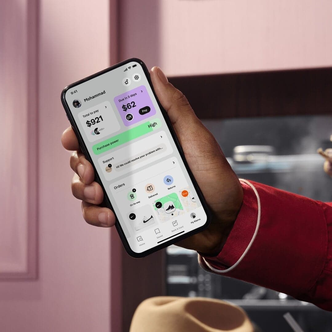 App Experience Redesign For Klarna
