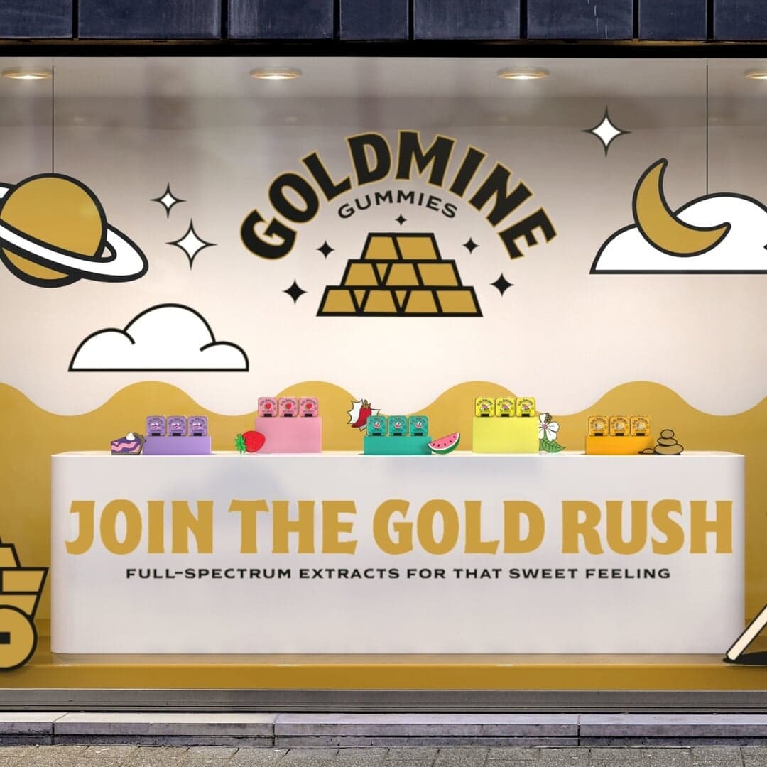 Brand Identity For Goldmine Gummies