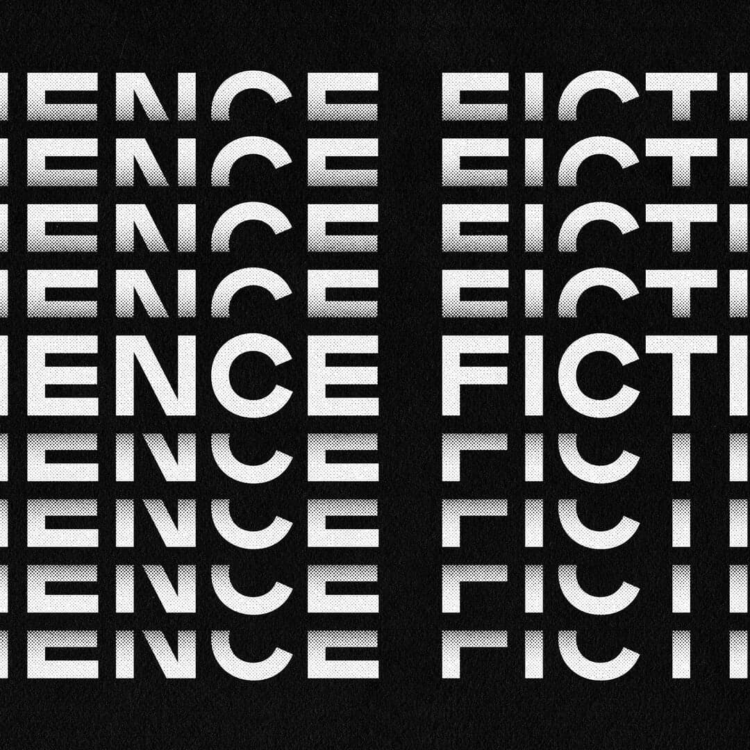 Exhibition Identity For Science Fiction At The Berman Museum Of Art