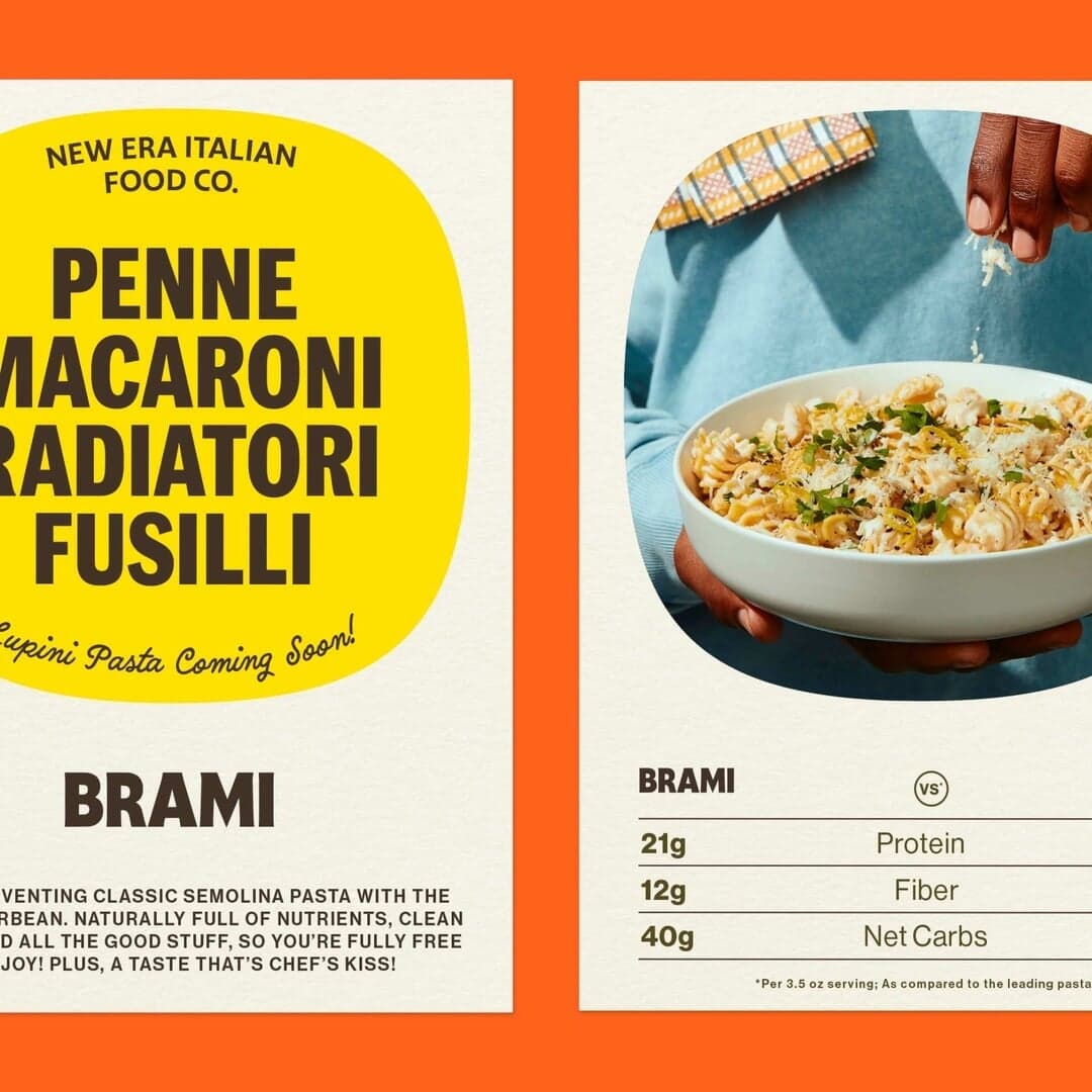 Brand Identity And Packaging For Brami Italian Food Line