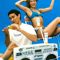 Iconic Packaging For Vacation Sunscreen cover image